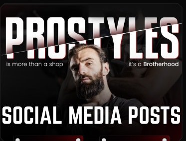 Prostyle Barber Social Media Posts